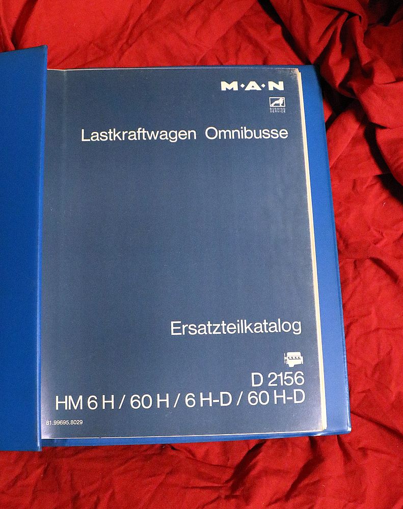 MAN D 2156 HM 6 H / 60 H / 6 H-D / 60 H-D