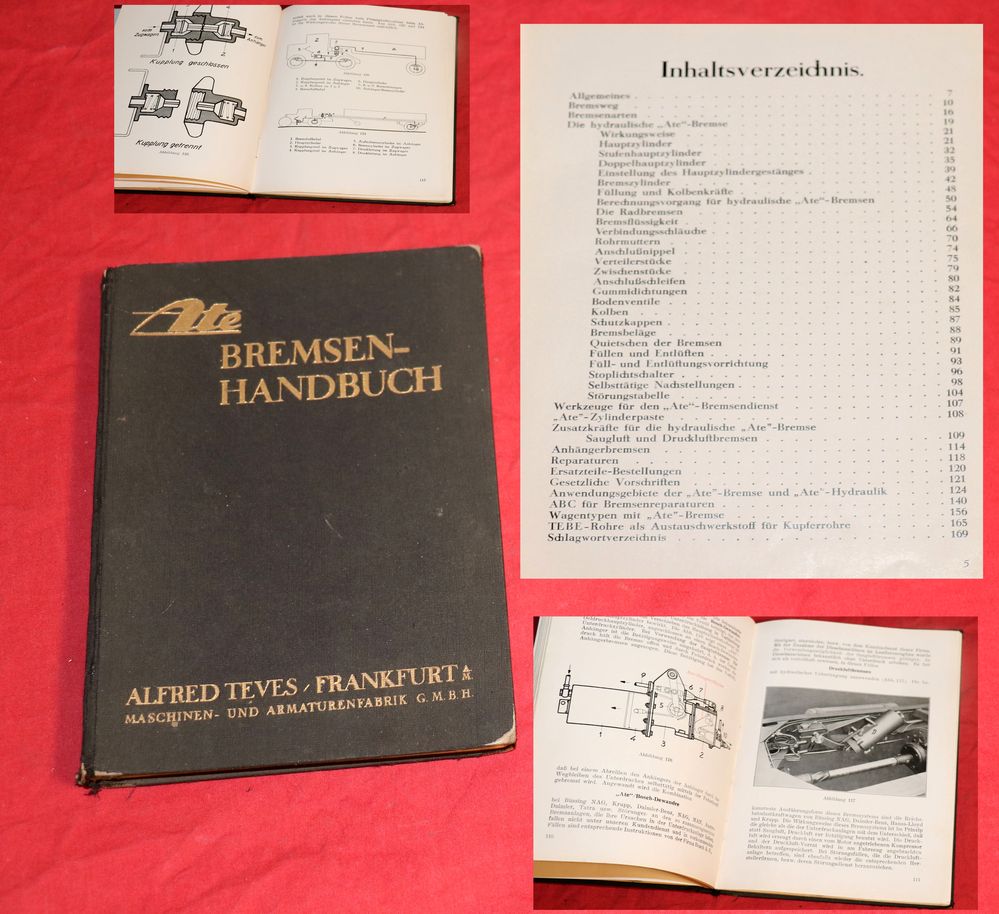 ATE Bremsenhandbuch 1938 PKW und LKW
