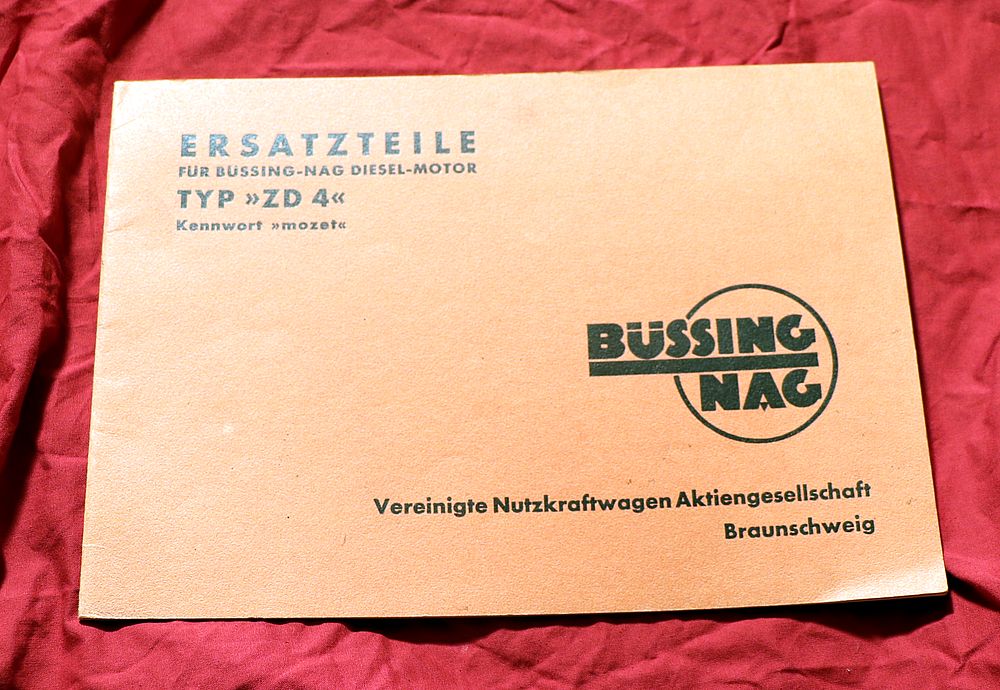 Büssing - NAG  Motor Typ ZD 4