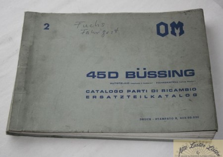 OM  Büssing  45 D  ,   Fahrgestell