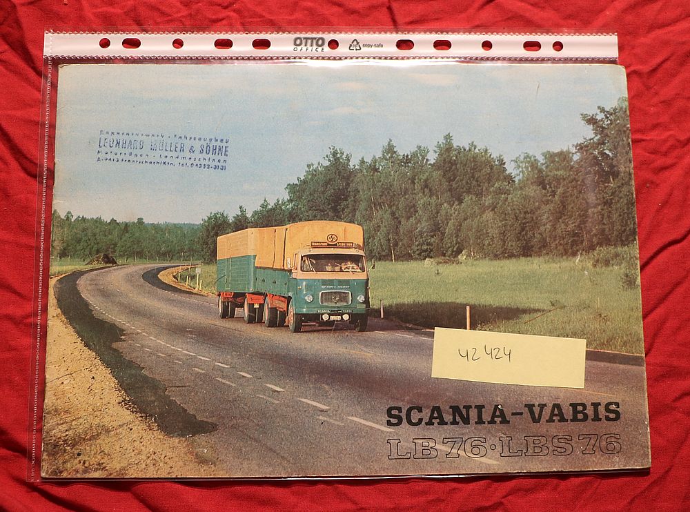 Scania  Vabis  LB 76 , LBS 76  Prospekt