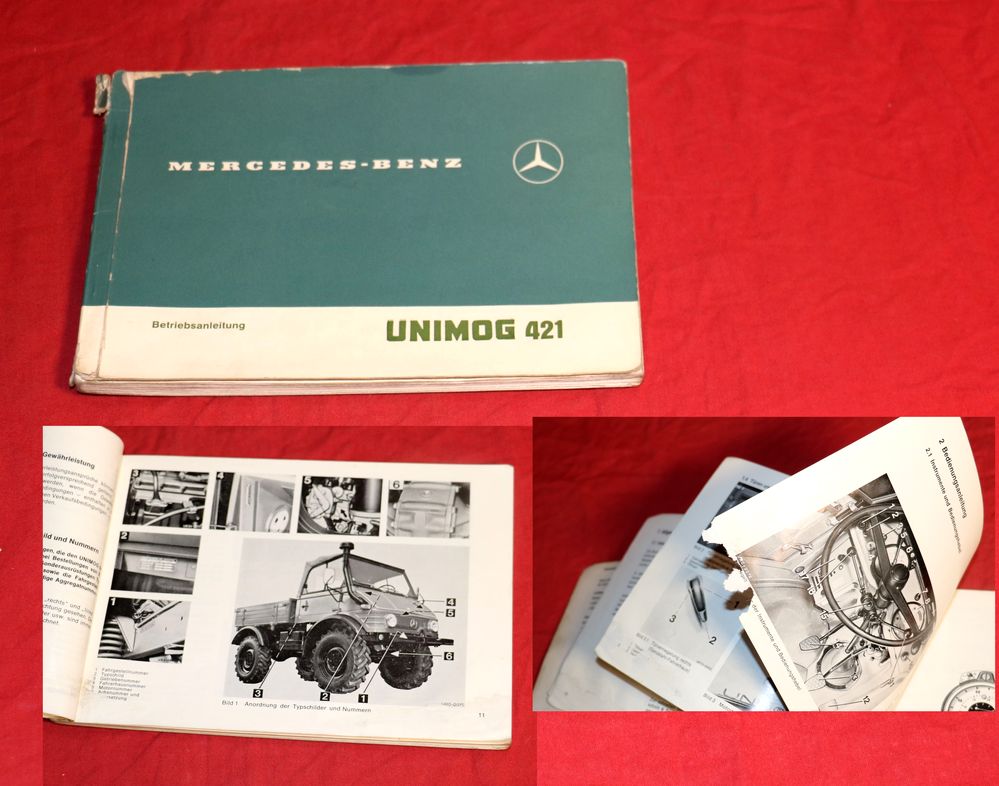 Unimog 421 Betriebsanleitung