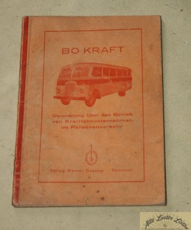 BO Kraft  , Verordnung über .....