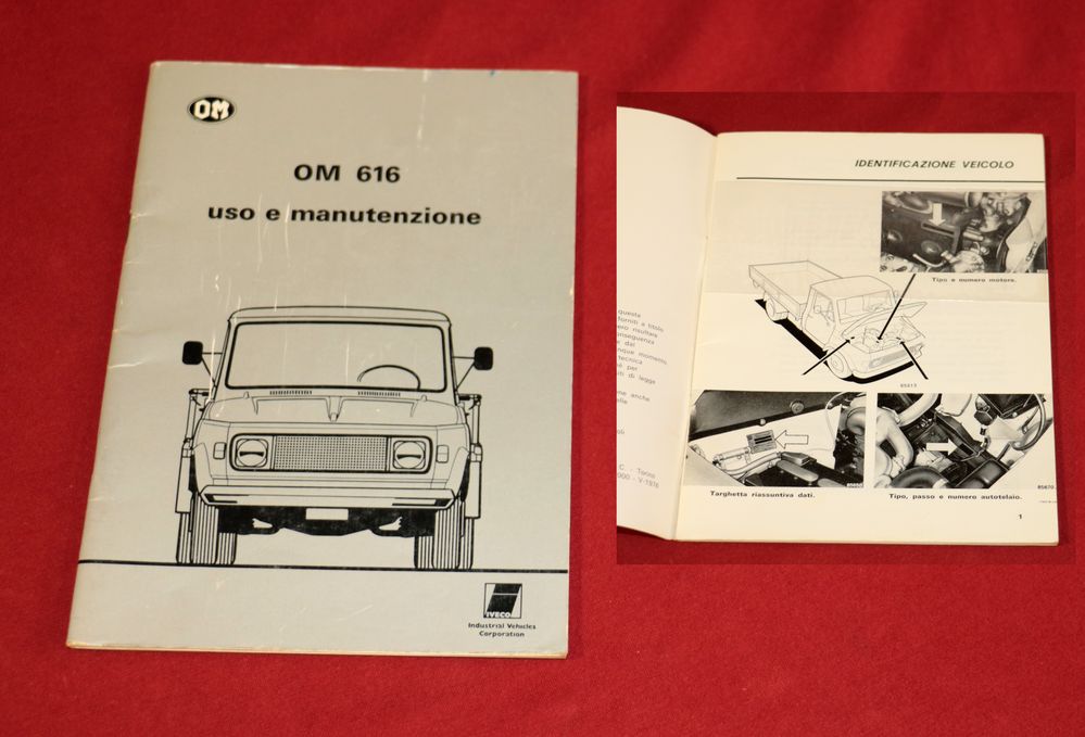 Fiat OM  616    uso de manutenzione