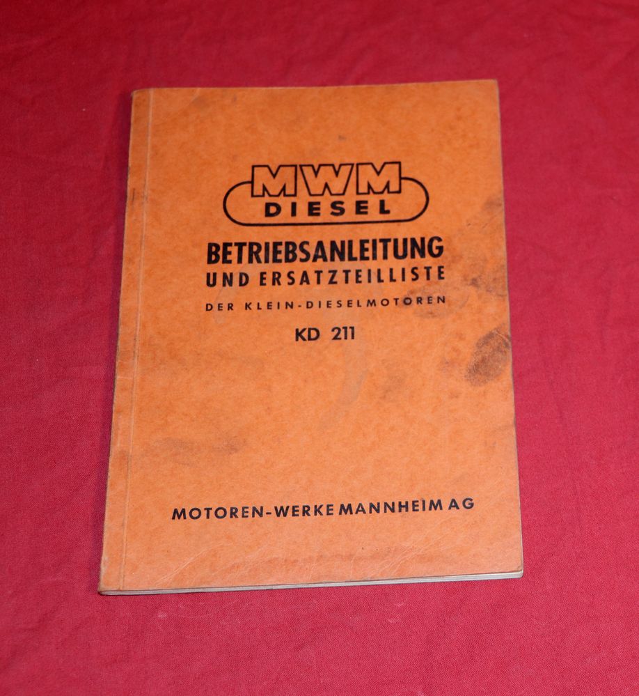 MWM KD 211 Klein - Dieselmotoren