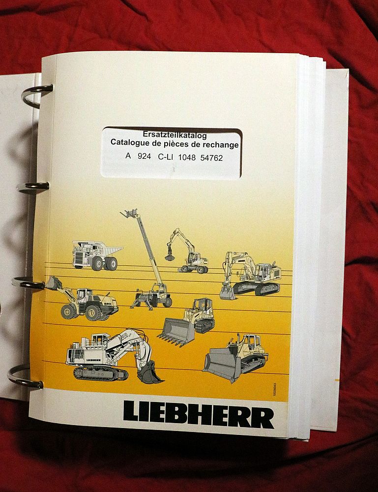 Liebherr A 924 C-Li  Bagger