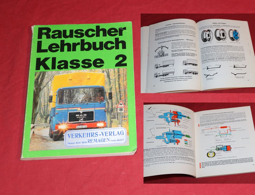 Lehrbuch Führerschein Klasse 2 von 1982