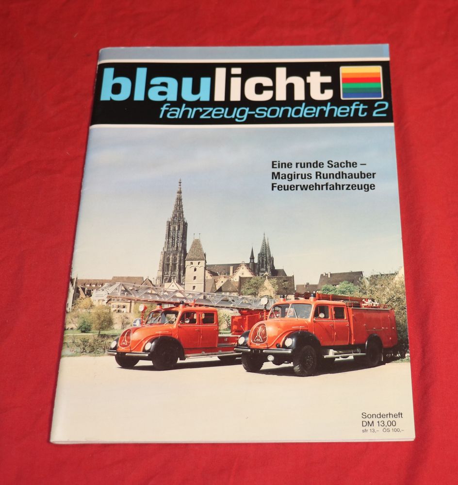 Blaulicht Sonderheft  -  Magirus Rundhauber