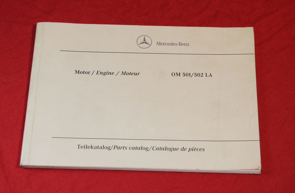 Mercedes Motoren OM 501, 502 LA Ersatzteilliste