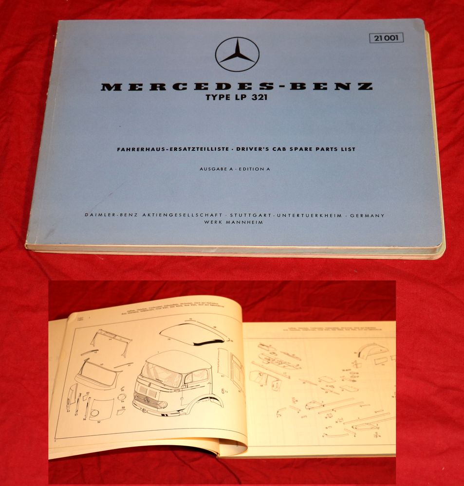 25778 Fahrerhaus Mercedes LP 321