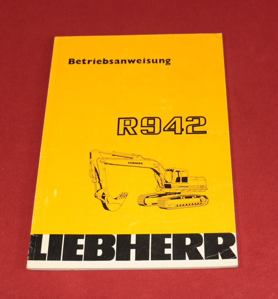 Liebherr R 942   Bagger, Raupenbagger