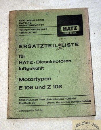 Hatz  Diesel  E +  Z  108