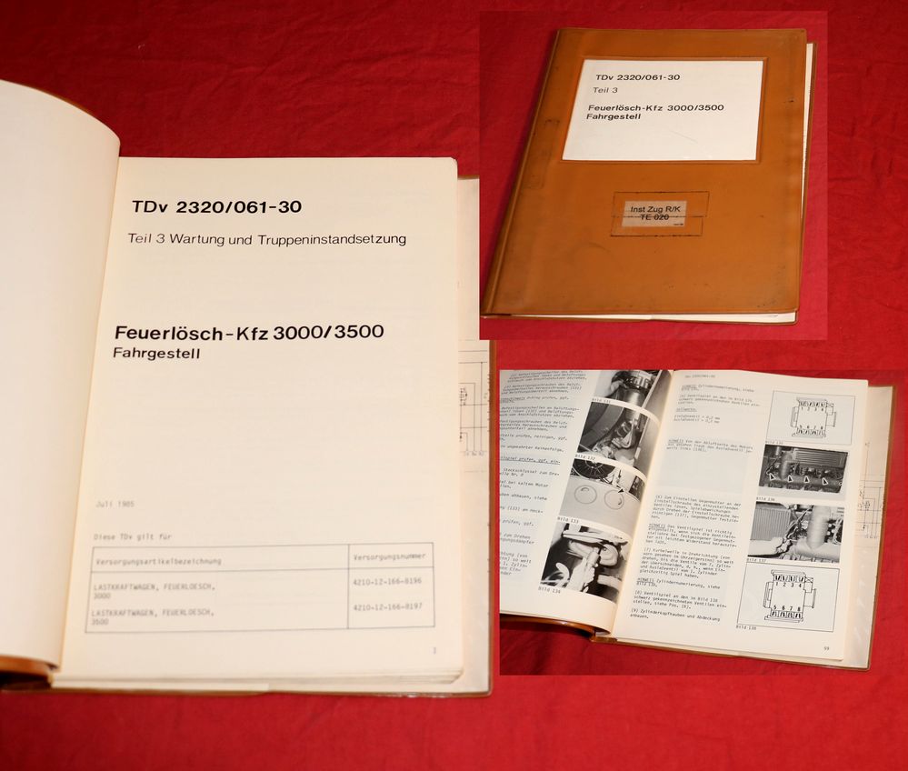 TDv FAUN Feuerlösch KFZ 3000, 3500 Bundeswehr