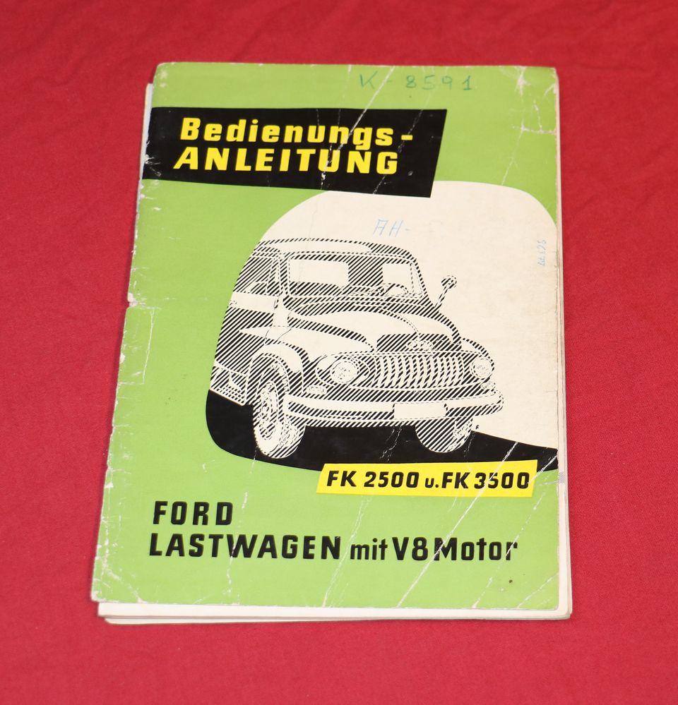 Ford  FK 2500 , FK 3500 mit V 8 Motor  Lastwagen