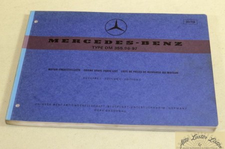 Mercedes Motor OM 355 .96 - 97