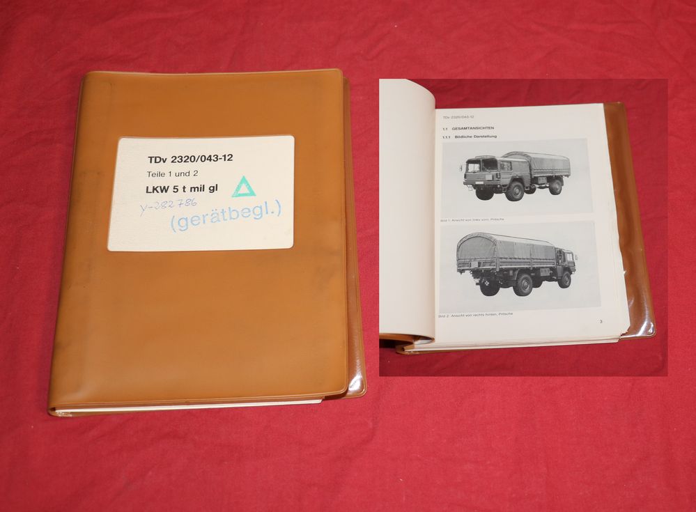 MAN Kat 4x4 5t gl Bundeswehr TDv, Anleitung