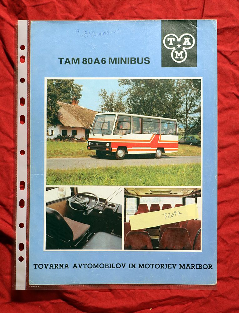 TAM 80 A6 Minibus Prospektblatt