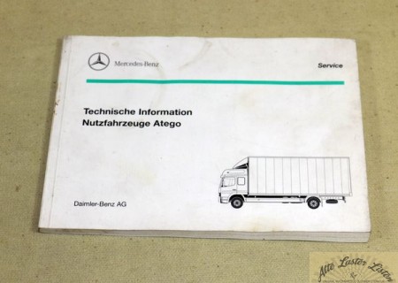 Mercedes Atego technische Informationen 1998