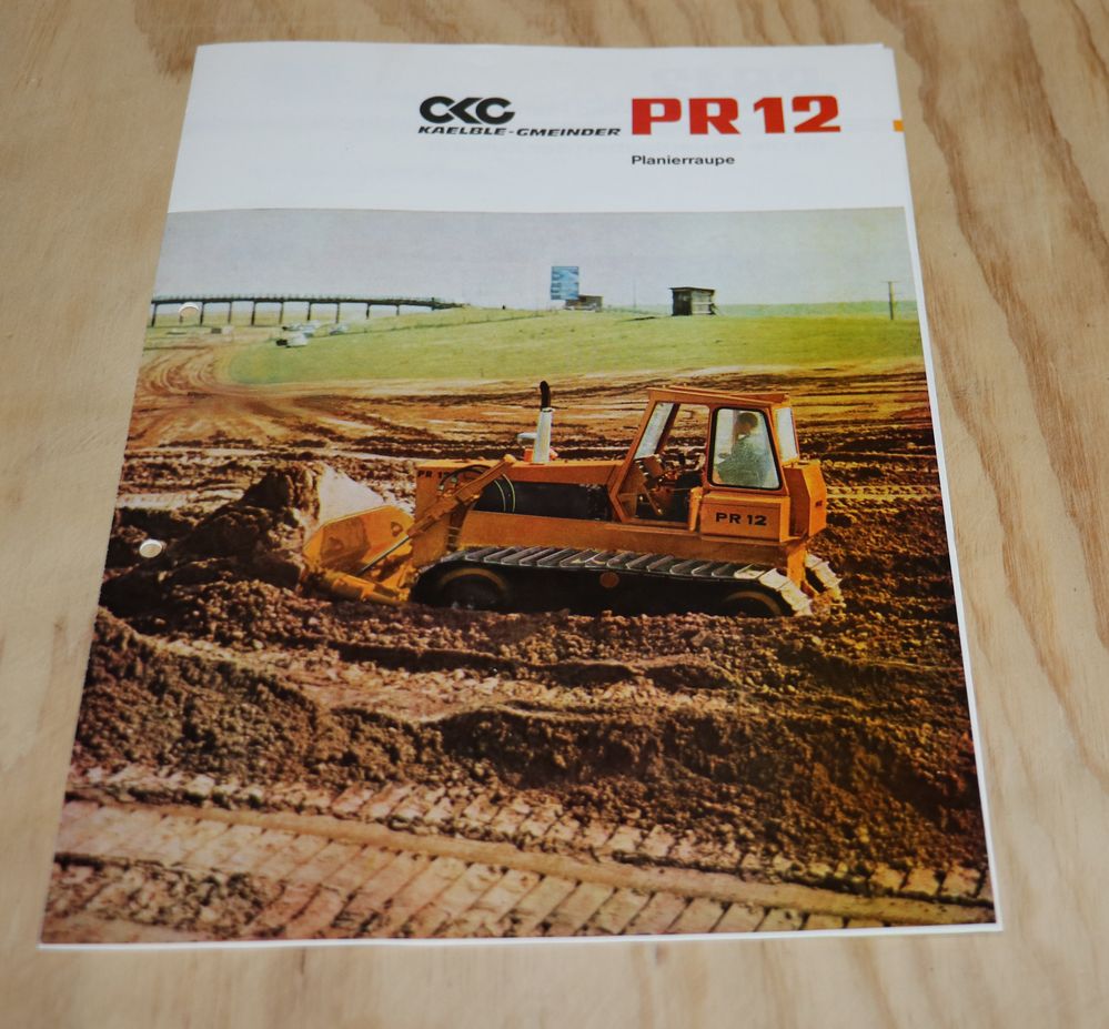 Kaelble - Gmeinder Raupe PR 12 , Prospekt