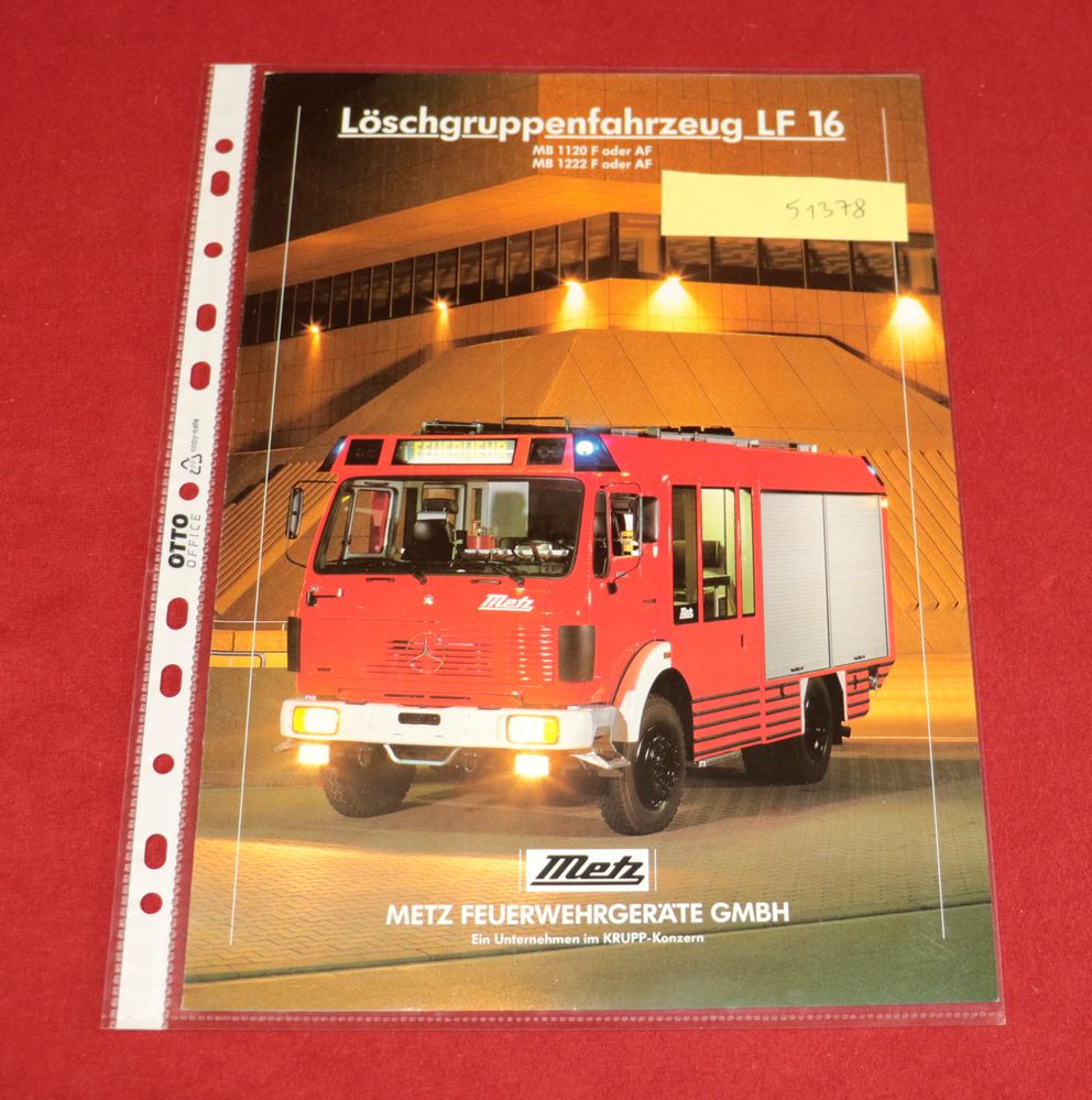 METZ LF 16 Löschgruppenfahrzeug auf Mercedes