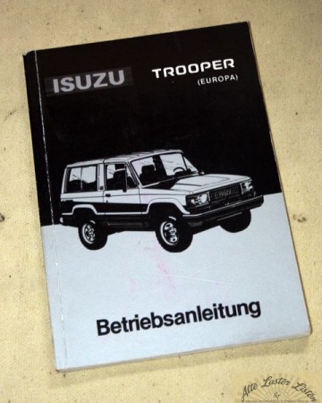 ISUZU Trooper Geländewagen Anleitung