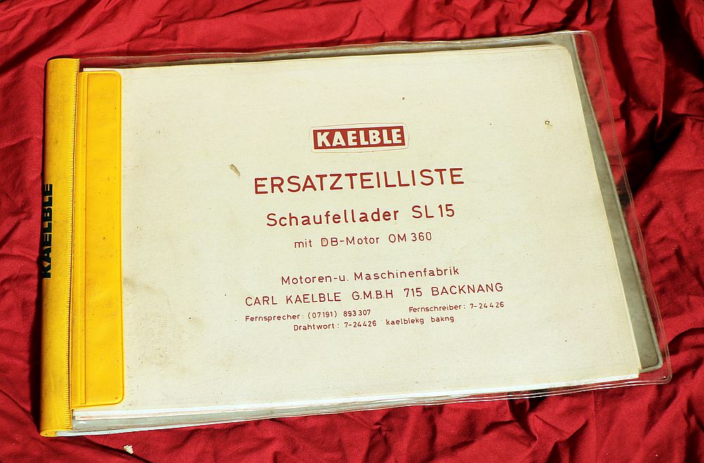 Kaelble SL 15 Radlader