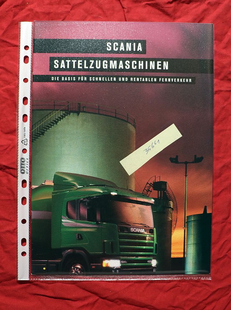 Scania Sattelzugmaschinen , Prospekt