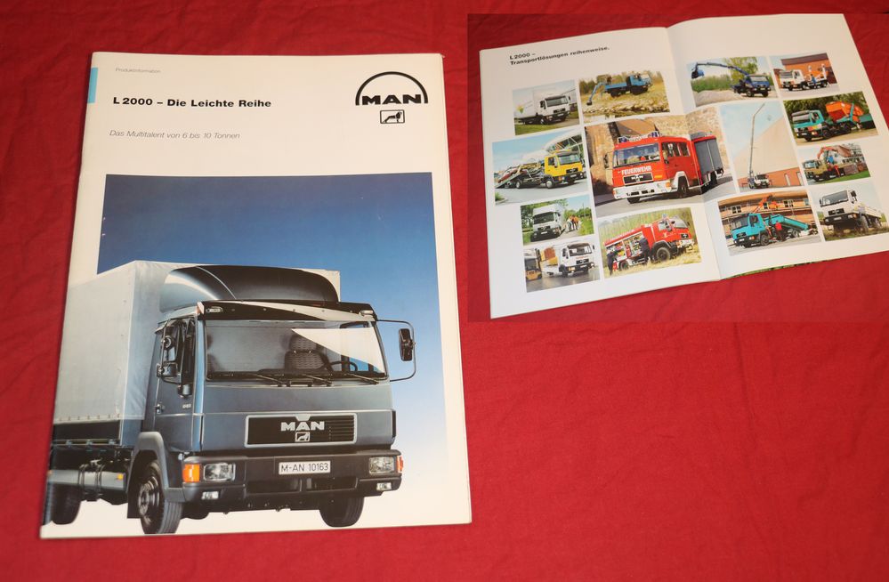MAN L 2000 , Die leichte Reihe , 6 bis 10 Tonnen