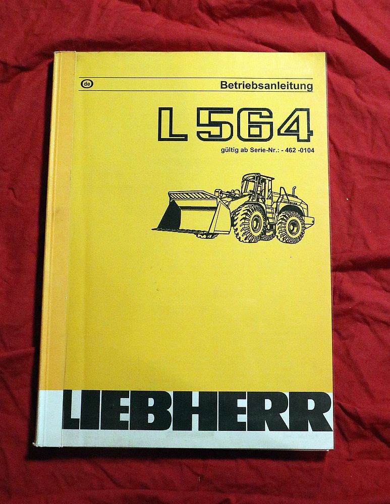 Liebherr L 564  Radlader Anleitung