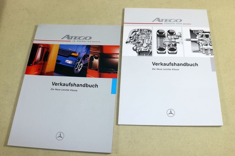 Mercedes ATEGO Verkaufshandbuch + Daten