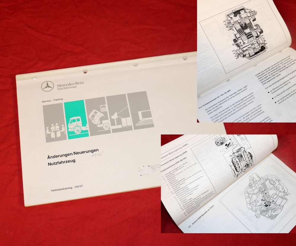 Mercedes LKW 1995 Neuerungen