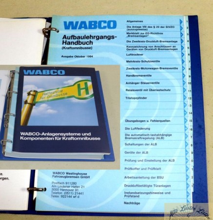 WABCO    Aufbaulehrgang Bremsanlagen für Busse