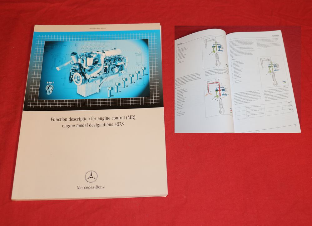 Mercedes OM 457 .9 Motor Funktionsbeschreibung Motorregelung MR
