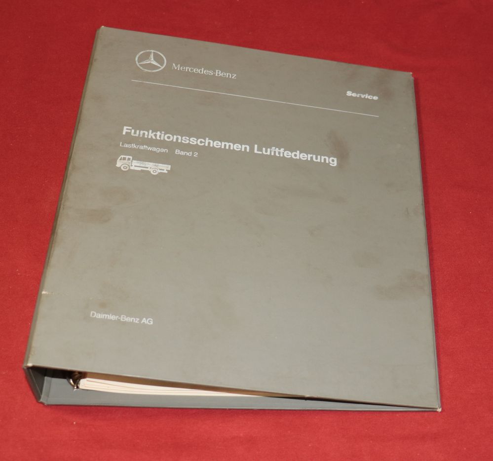 51328 Mercedes ATEGO , Funktionsschemen Luftfederung