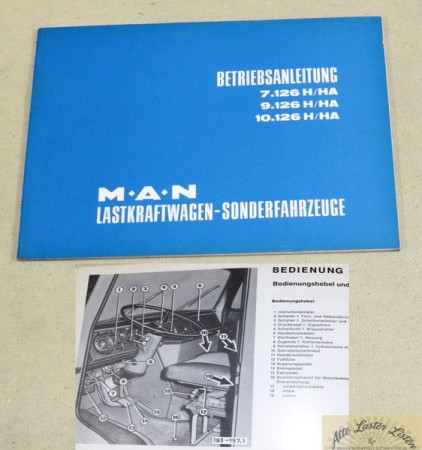 MAN Hauber 7.126 , 9.126 , 10.126  H / HA
