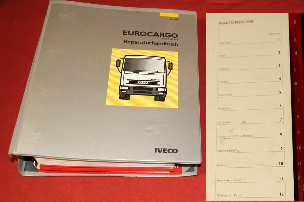 Iveco Euro Cargo 12 - 15 t Werkstatthandbuch