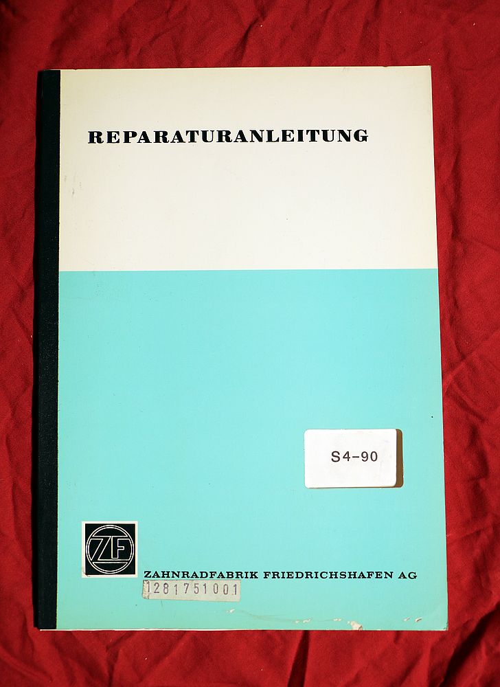 ZF Getriebe S 4 - 90 Reparaturanleitung S 4-90