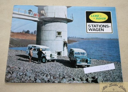 Land Rover Stationswagen 88, 109 , Prospekt