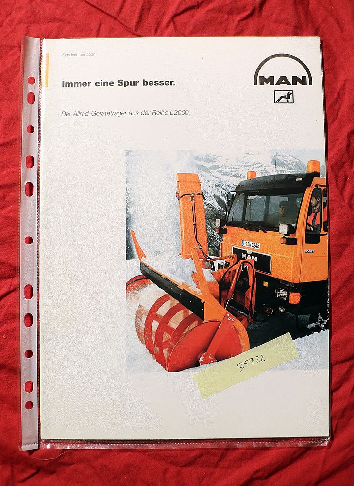 MAN L 2000 , MAN 10.163 4x4 , Der Allrad Geräteträger