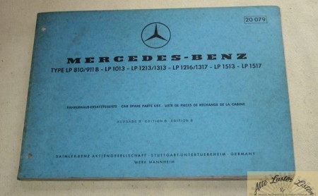 Mercedes  Frontlenker   LP   810, 911B , 1013, .....1517