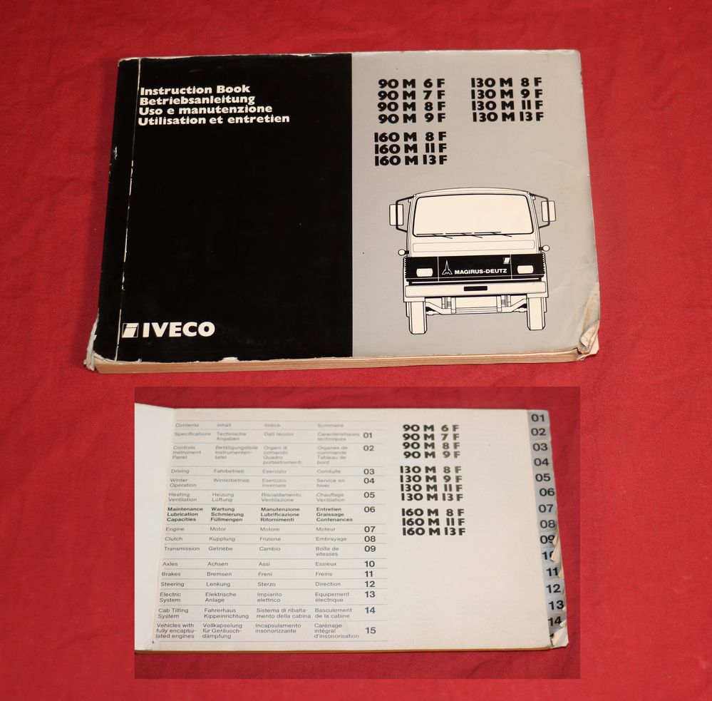 Magirus MK Reihe 90, 130, 160 M 6 - 13 F