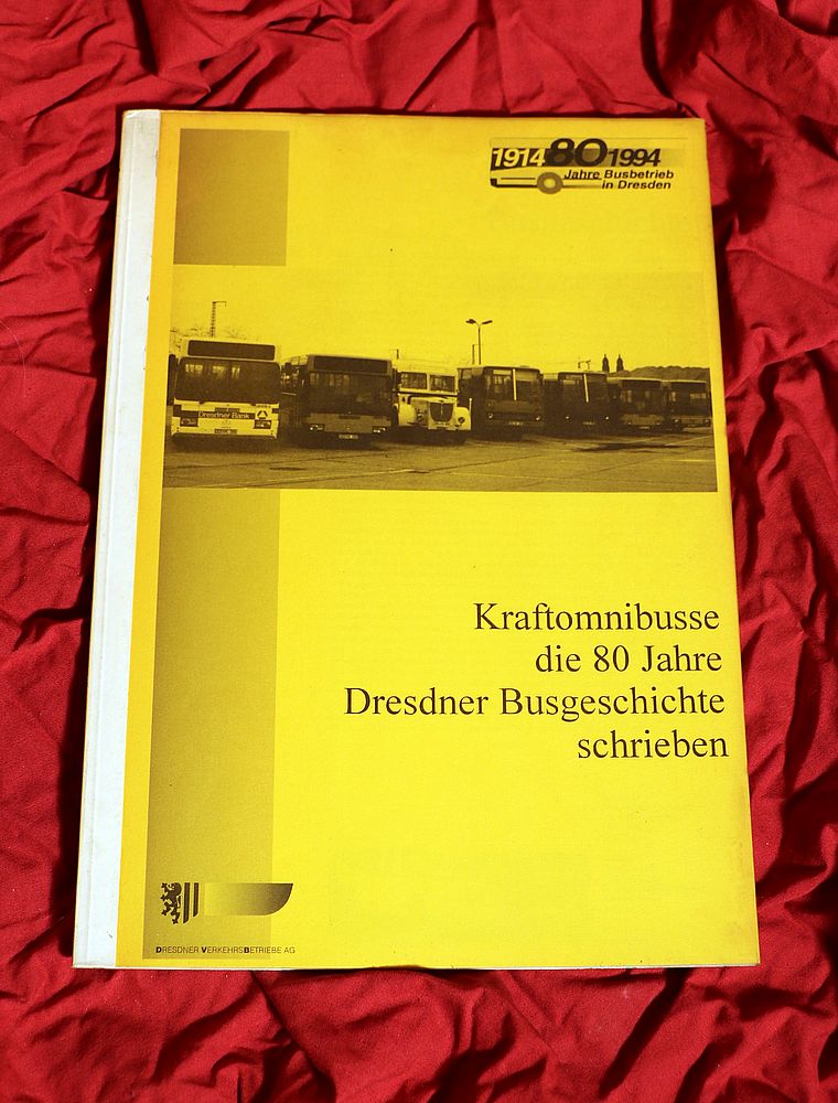 Omnibus Dresden 80 Jahre Busgeschichte