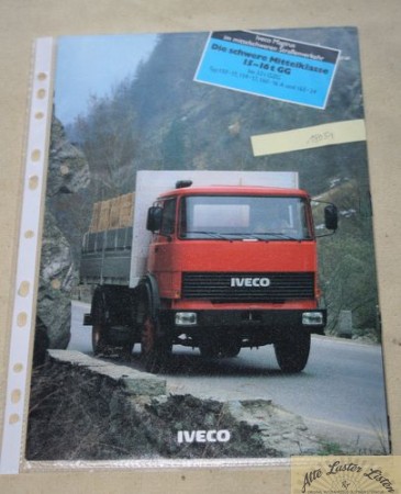 Iveco Die schwere Mittelklasse 15 - 16 t GG Prospekt