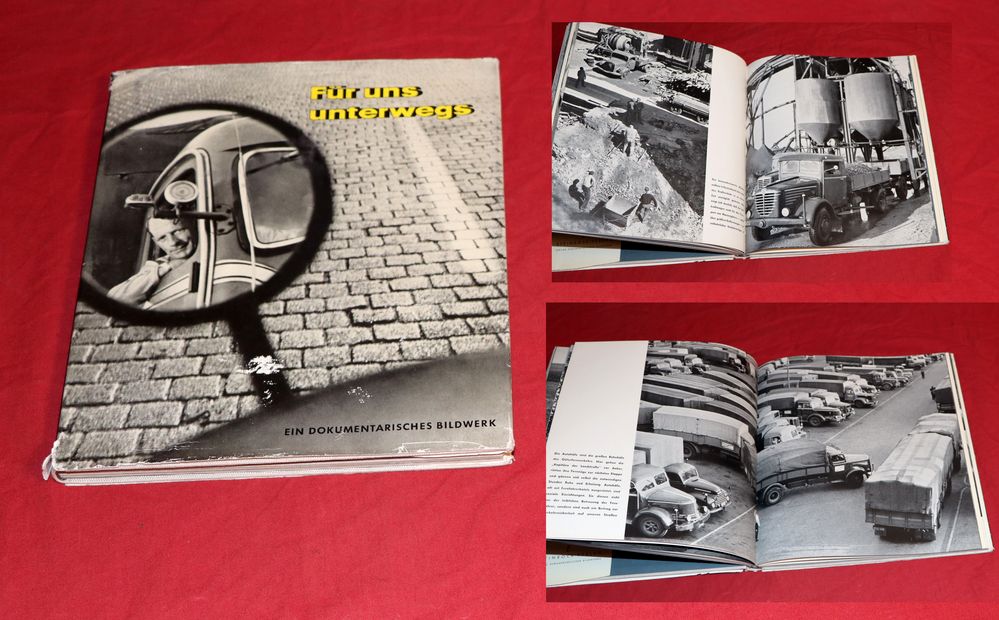 Für uns unterwegs , Steinbock Verlag, LKW Buch