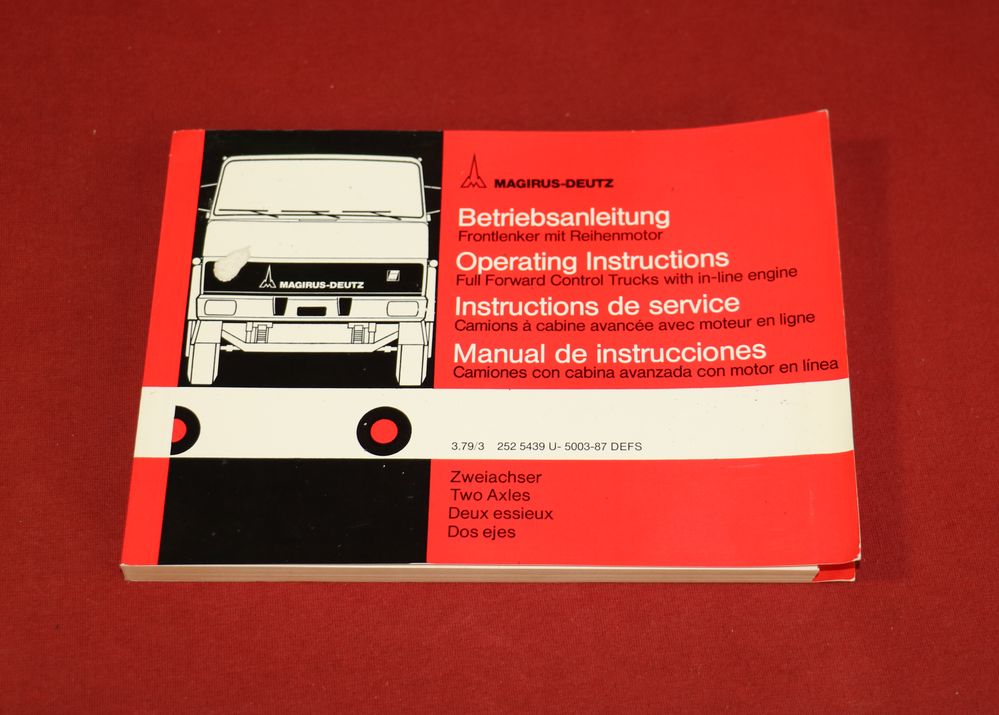 50268 Magirus Frontlenker  mit Reihenmotor  ,  2 - Achser