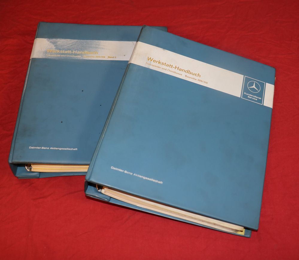 Mercedes Transporter Werkstatthandbuch L 406, 408, 508, 608 + O 309