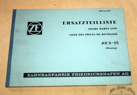 ZF   AK 6 - 55            Büssing