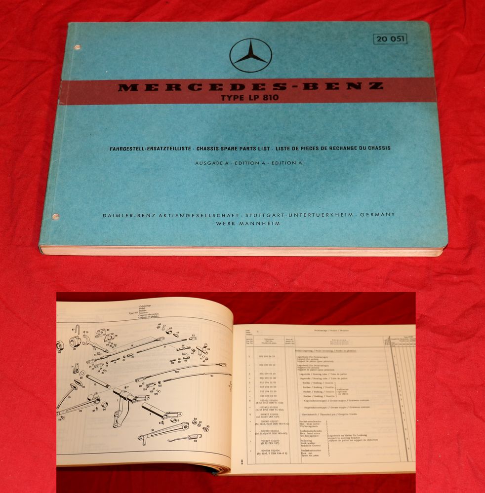 Mercedes LP 810 , Fahrgestell