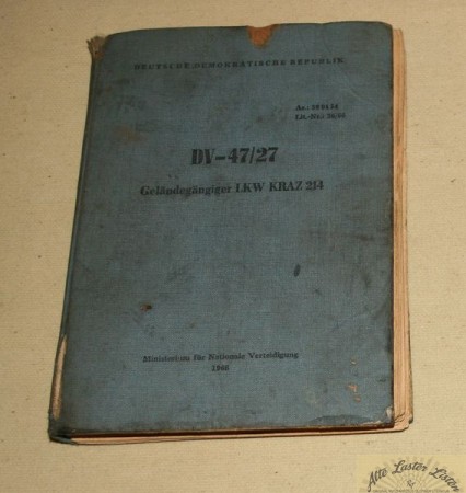 KRAZ  214    mit 2 Takt Dieselmotor             NVA