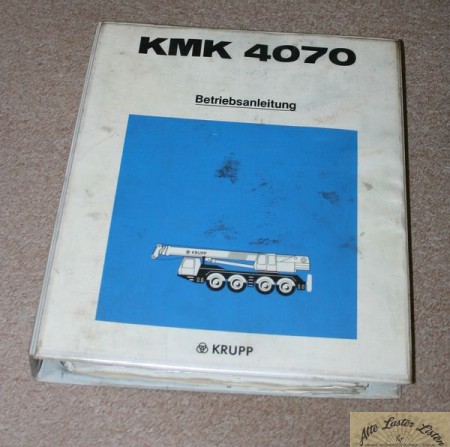 Autokran    KRUPP    KMK 4070
